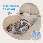 TopikaPet - Adjustable Cat Harness and Leash Set for Walking and Safety