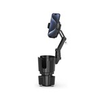 Topika Car Phone Mount Adjustable Mobile Phone Car Holder 2 In 1 Cup Holder