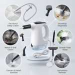 Topika - Steam Vacuum Cleaner, 1200W Hand Held Steam Cleaner, High Pressure
