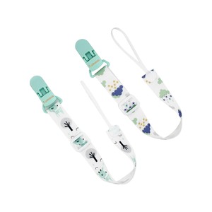 Topika Adjustable Baby Pacifier Clip (2-Pack), Pacifinder Holders