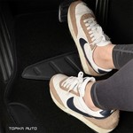 Topika Faux Leather Car Floor Mats for any Car Waterproof Universal Set