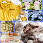 Topika - Chrochet Kit, Beginners Crochet Kit, Crochet Set With Yarn Bag