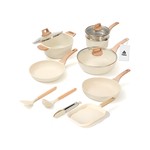 Topika - 13Pc Premium Non-Toxic Home Kitchen Non-Stick Cookware Pan Pot Set