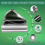 Topika - Heavy Duty PVC Waterproof Tarp Tent Cover, 3 Size Cover