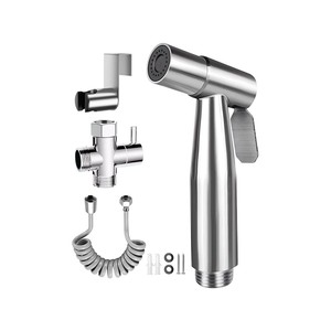 Topika - Bidet Sprayer Handle for Toilets, Handheld Spray Kit, SS Finish