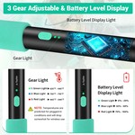 Topika Cordless Soldering Iron Kit, USB Rechargeable 3 temp Settings