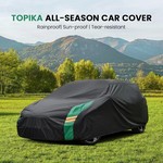 Topika - Waterproof Car Cover, Car Rain Cover, Sunproof Dust Cover For Car