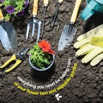 Topika Garden Tool Set Gardening Tools Set with Handbag Gardening Hand Tool