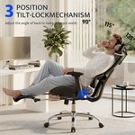 Topika Pro 200 - Ergonomic Chair With Footrest, Adjustable Lumbar Support
