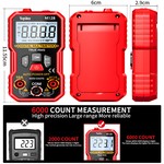Topika Digital Multimeter Tester 6000 Counts Smart Electrical Measure Tool