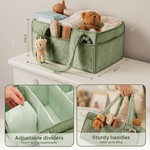 TopikaKids Baby Diaper Organizer, Changing Table Storage, Car Organizer