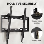 Topika - Low Profile Tilting TV Wall Mount for 26-80" TVs, 3.6cm Slim Fit