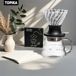 Topika - Pour Over Coffee Maker Set, Coffee Dripper And Gooseneck Kettle
