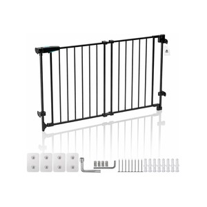 Topika Baby Gate for Stairs, 75-110cm Adjustable Safety Gate