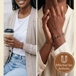 Topika Pure Copper Magnetic Bracelets for Women, Adjustable Copper Bracelet