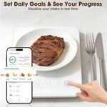 Topika Digital Kitchen Scale With App Automatically Calculate Food Calories
