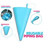 TopikaHome - 124-Piece Cake Decorating Supplies Kit with Piping Bags & Tips
