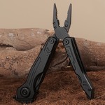 Topika Multitool Folding Pliers 12-in-1 with Knife, Saw & Screwdriver Bits