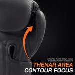 Topika - Boxing Gloves For Men and Women, PU Training Gloves, Various Sizes