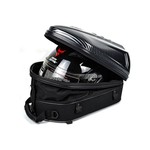 Motocentric Hard Shell Motorcycle Backpack, Waterproof Motorcycle Tail Bag