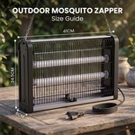 Topika Fly Catcher Lights 20W T5 Mosquito Lamp Electric Insect Zapper Black