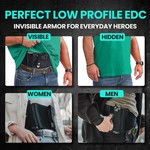 Topika Tactical Belly Band Holster, Concealed Carry Waist Belt, Breathable