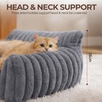 Topika Soft Supportive Pet Sofa for Dogs & Cats, Pet Bed