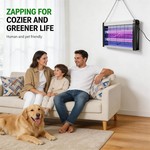 Topika - Mosquito Lamps 20W Electric Bug Zapper Fly Catcher Light