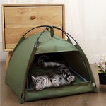 Pet Tents for Cats & Small Dogs, Waterproof Oxford Fabric Pet Bed