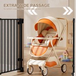 Topika Baby Gate for Stairs, 75-110cm Adjustable Safety Gate