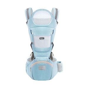 Topika Infant Carrier with Hip Seat, Blue, Baby Hip Carrier for 3-36M