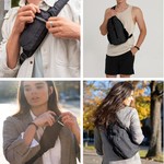 Topika - Crossbody Sling Bag Backpack Travel Chest Bag for Hiking & Day Use