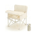Topika Big Foldable Baby Booster Seat, Portable Chair with Storage Bag