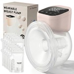 Topika Breast Pump Wearable Electric Breast Pump Hands Free