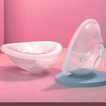 TopikaKids - 2 x Wearable Silicone Breast Milk Collector Cups, Leak-Proof