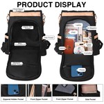 Topika Oxford Anti-theft Backpack Purse for Women,Lightweight Shoulder Bags