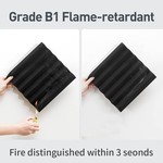 Topika - Self Adhesive Sound Proof Foam Panels for Walls - 50x50x5cm