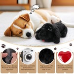 Topika Heartbeat Plush Toy, Soft Calming Pet Companion