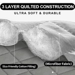 Topika Reversible Couch Cover, Water Resistant Sofa Pet Protector