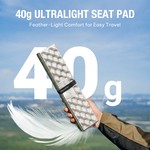 Naturehike - Foldable Seat Cushion, 3D Honeycomb Camping Seat Pad, 6-Fold