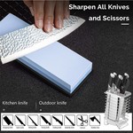 Topika - Knife Sharpening Stone Kit, Muti Side Grit Knife Sharpener Tool