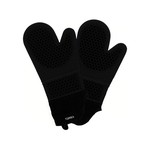 Topika - Silicone Oven Mitts Extra Long Heat Resistant 260 C - 2 Pack
