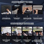 Topika Car Windshield Sun Shade Foldable Umbrella 3 Sizes with Storage Bag