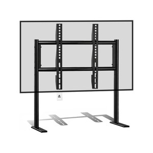 Topika Adjustable Table Top TV Stand with Heavy-Duty double tube Steel Base