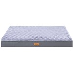 Topika Waterproof Large Dog Bed, Orthopaedic Crate Mat with Plush Cover