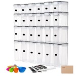 Topika - 24-Piece Airtight Food Storage Container Set, Options for Pantry