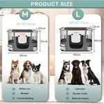 Topika Foldable Dog/Cat Tent Playpen Portable Pet Indoor/Outdoor Cage