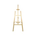 VSelect - Pine Wood Easel Stand, Adjustable Angle, Flexible Slider, 3 Sizes