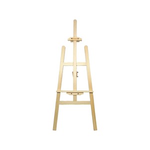 VSelect - Pine Wood Easel Stand, Adjustable Angle, Flexible Slider, 3 Sizes
