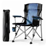 Topika - Outdoor Portable Folding Camp Chairs Heavy Duty Fishing Chair